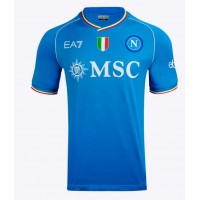 SSC Napoli Giacomo Raspadori #81 Hjemmebanetrøje 2023-24 Kortærmet